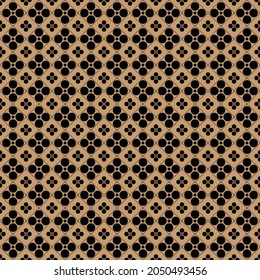 Brown pattern design and black decoration, which is great for curtains, screens, backdrops, badcovers, pillowcases, covers, fabrics etc