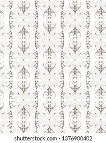 brown pattern on white background