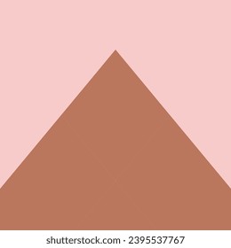brown, pink hexagonal vector background ilustration