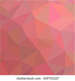 Brown pink low poly abstract background