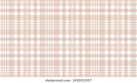 Brown plaid fabric texture background