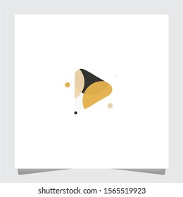 Brown Play Logo Inspirations Template