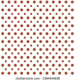 brown polka dot background wallpaper vetor