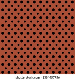 Brown Polka Dot Background Wallpaper Vector: vector de stock (libre de ...