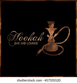 Brown Polygon Hookah Bar, Lounge Menu, Nargile, Nargila, Hubbly 