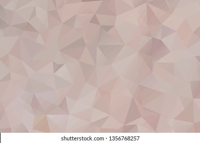 Brown polygon patterned background vector