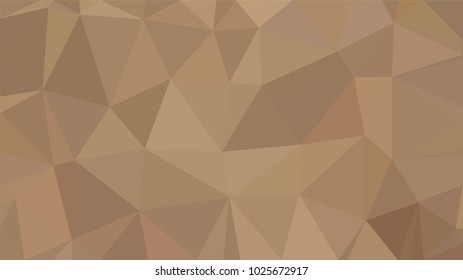 Brown  Polygonal Mosaic Background, Creative Design Templates