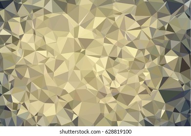 Brown Polygonal Mosaic Background, Vector illustration, Business