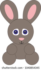 Brown Rabbit Illustration