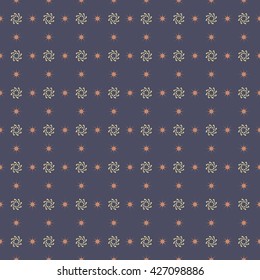 Brown Red Clean Graphic Style Pattern Vector Illustration