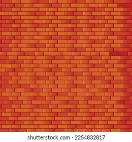 Brown, red Tile, Brick wall Texture Background 