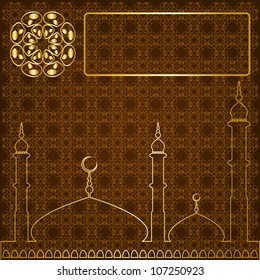 Brown Religious Background. Jpeg Version Also Available In Gallery.
