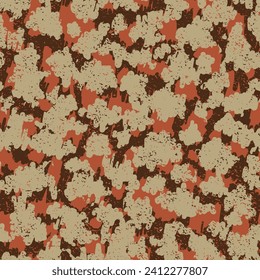 Brown Repeated War Vector Wrapping. Green Seamless Circle Vector Design. Camouflage Texture Beige Seamless Fashion Graphic Art. Black Camouflage Seamless Pattern. Camoflage