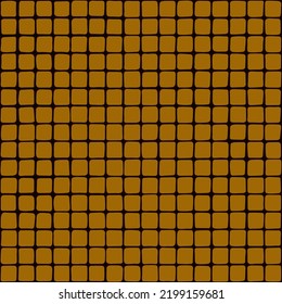 brown repetitive background with hand drawn squares. vector seamless pattern. geometric illustration. fabric swatch. wrapping paper. continuous design template for textile, linen, home decor; apparel