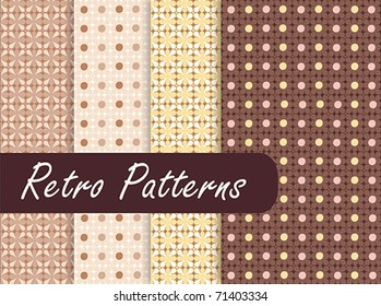 Brown Retro Patterns