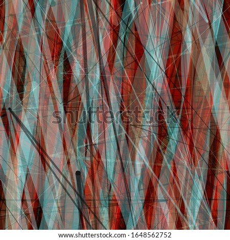 Brown and se green seamless texture from stripes and lines. Abstract vector background for web page, banners backdrop, fabric, home decor, wrapping