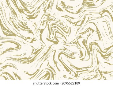 Brown Seamless Acrylic Graphic Flow. Light Repeat Fabric Vector Surface. Old Seamless Fluid Paint Design. Bright Repeat Fashion Vector Illustration. Rust Repeat Wallpaper.