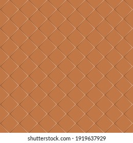Brown seamless background made of square plates. Simple flat design for website design, banner, advertising, poster or flyer, for texture, textiles and packaging. Simple background.