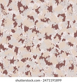 Brauner nahtloser Camo-Vektorgrafik-Print. Schwarzer nahtloser Mode-Grafik-Hintergrund. Grüne Tarnung nahtlose Muster. Camouflage Textur Khaki wiederholte gepunktete grafische Muster. Tarnung