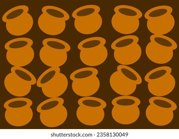 brown seamless clay pattern background