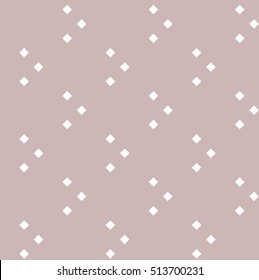 Brown seamless geometric pattern. Geometric simple print. Abstract vector repeating texture.