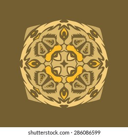 Brown Seamless texture abstraction.