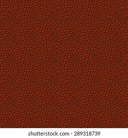 Brown seamless vector leather texture background pattern