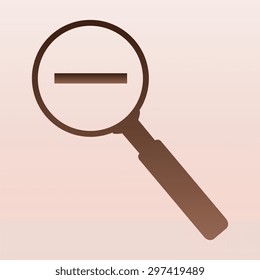 Brown  Search Icon 