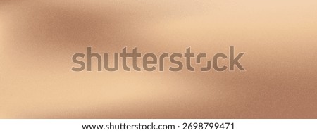Brown skin colored, beige gritty, grainy gradient vector background