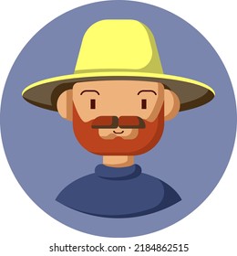 brown skinned male avatar profile using beanie