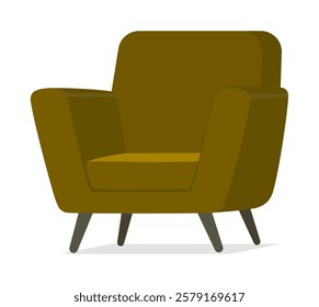 brown sofa chair good quality and design
