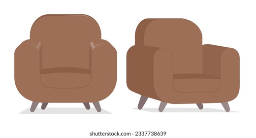 brown sofa with good quality and good design