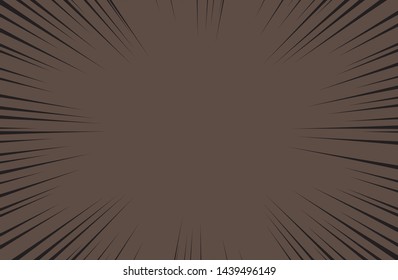 Brown speed line vector background. Abstract illustration colorful wallpaper for banner business social media advertising. comic backdrop template design. 