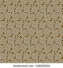 brown square geometric shapes seamless pattern 