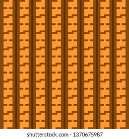 brown square pattern background vector for textils, wallpaper and  book cover