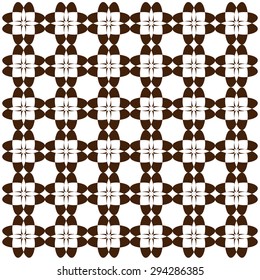 brown star pattern