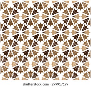 brown star pattern stacking