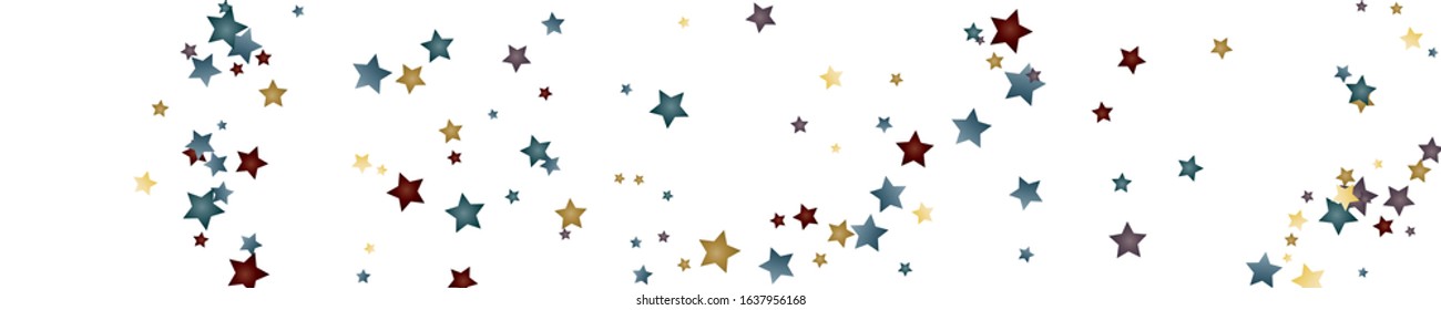 Brown Stars Background. Gray Texture Space. Black Confetti Isolated. Red Starry Cosmos. Summer Design. Christmas Design. Sparkling Space. Celebration Isolated. 
