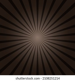brown stars Background. Ray. radials. Summer Banner. Vector illustration, event background, music, online shop