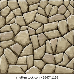 Brown stone seamless pattern
