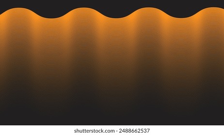 Brown stripes abstract background vector image for backdrop or presentation