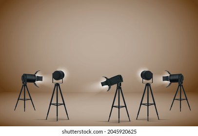 Brown studio background high quality
