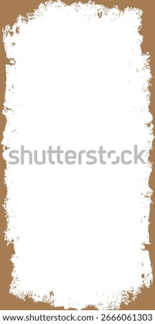 Brown style grunge frame border Background