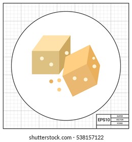 Brown sugar cubes