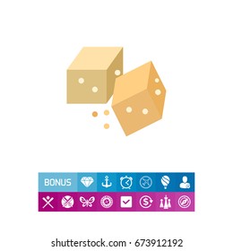 Brown sugar cubes