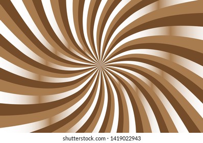 Brown sunshine colorful vector background. Abstract illustration sunburst design wallpaper for template,cover,banner business social media advertising