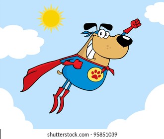 53 Dog Superman Stock Vectors, Images & Vector Art | Shutterstock