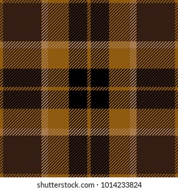 Brown Tartan Plaid Scottish Pattern