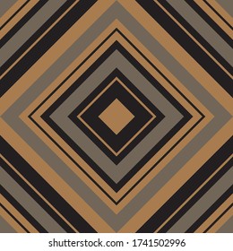 Marrón Taupe Argyle diagonal rayado fondo de patrón sin costura adecuado para textiles de moda, gráficos