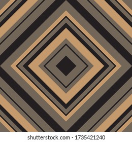 Taupe marrón, negro argla diagonal rayado fondo de patrón sin costura adecuado para textiles de moda, gráficos